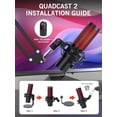 thumbnail image 2 of Brazo auxiliar de micrófono SUNMON ajustable para HyperX QuadCast, 2 of 7