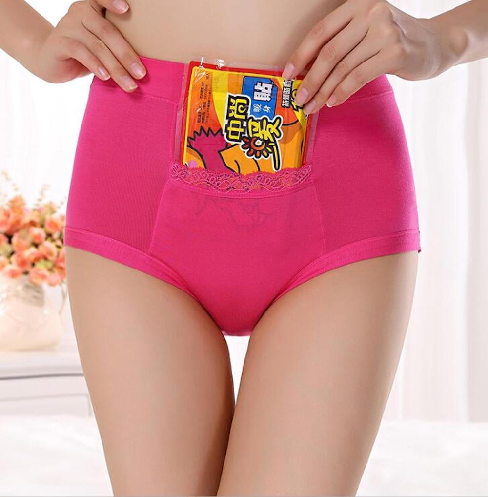 CODE RED Menstrual Underwear Period Underwear for Women Period Panties-Hot  Pink-XL