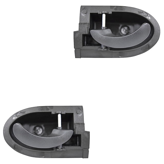 Manijas de Puertas Interiores Generico Courier 2001 A 2012 Ford Del Negro 2 Piezas
