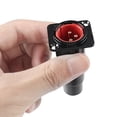 thumbnail image 2 of Adaptador XLR de montaje en panel pasante macho a hembra de 3 pines, 2 of 8