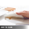 thumbnail image 6 of VEVOR 84x42 inch Clear Table Cover Protector, 1.5mm Thick Clear Desk Protector Table Pads, Plastic Tablecloth Table Protector for Dining Room Table, 6 of 9