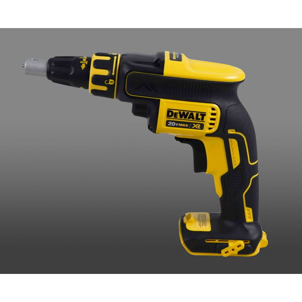 DeWALT Max XR 20V Brushless Cordless Drywall Screw Gun (1/4" Hex Drive
