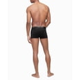 thumbnail image 3 of Calvin Klein Men's Micro Stretch 5-Pack Low Rise Trunk, 2 Blue Shadow, Black, Medium Grey, Cobalt, Large, 3 of 3