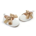 thumbnail image 4 of Fashion Baby Girl Bowknot First Walker Soft Soles Lovely Toddler Anti-Slip Princess Shoes, 4 of 5