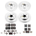 thumbnail image 2 of Power Stop Front and Rear Euro-Stop ECE-R90 Certified Brake Pad and Rotor Kit ESK6586, 2 of 3