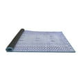 thumbnail image 2 of Ahgly Company Indoor Rectangle Solid Blue Modern Area Rugs, 5' x 7', 2 of 4