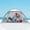 Gray, variant on OutdoorMaster Beach Tent with Blackout Shelter Technology, Portable Sun Shade Shelter 4 Person, Pop Up Beach Tents with UPF 50+ UV Protection, 9.5mm Thick Pole, 3 Ventilating Mesh Windows