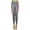 Leopard Gray, variant on Women's Fishnet Opaque Leopard Print Footless Tights - Coffee