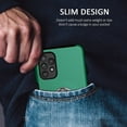 thumbnail image 5 of for Samsung A32 5G Case Silky Soft Touch Heavy Duty Protective Galaxy A32 5G Case with Ring Holder Embedded Kickstand Magnetic Slim Phone Case for Samsung Galaxy A32 5G(Green), 5 of 13