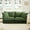 Green, variant on 2-seat Slipcovered Sofa with High Back Pillows - Cozy and Supportive for Relaxing
