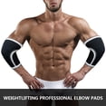 thumbnail image 6 of WOCACHI Powerlifting Elbow Pads Equipment Training Fitness Elbow Pads Heavy Weight Lifting Squat Bench Press Supplies, 6 of 8