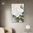 thumbnail image 5 of Silent Blossom Canvas Luxury Floral Art by Art Remedy, Gallery Wrapped, 30" x 45", 5 of 7
