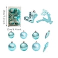 thumbnail image 3 of LOWLHOME Christmas Ornament Set Assorted Hanging Baubles Gift Box Variety Shaped Tree Decorations For Holiday Party, 3 of 6