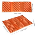 thumbnail image 4 of Yuarrent Almohadilla de espuma impermeable para acampar, senderismo, Picnic, cojín portátil para asiento, cojín plegable para exteriores, carpas, 4 of 6