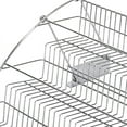 thumbnail image 2 of Metal 3-Tier Pull Down Spice Rack - Easy Reach Retractable Large Capacity Kitchen Storage Shelf Organizer for Cabinet A, 2 of 6