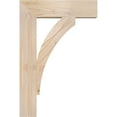 thumbnail image 3 of Ekena Millwork 3 1/2"W x 16"D x 24"H Thorton Block Smooth Bracket, Douglas Fir, 3 of 4