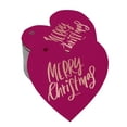 thumbnail image 1 of Inkdotpot Real Rose Gold Foil Merry Christmas Tag Favor Hang Paper Tag 100 Pieces, 1 of 6