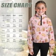 thumbnail image 7 of Uourmeti Strawberry Cartoon Capybara Spring Sweatshirts Summer Sweatshirts with Pocket Home House Sweatshirt Sweatshirt Size 13-14 Pink, 7 of 7