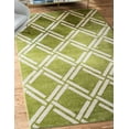 thumbnail image 2 of Unique Loom Detroit Trellis Modern Geometric Area Rug or Runner, 2 of 4