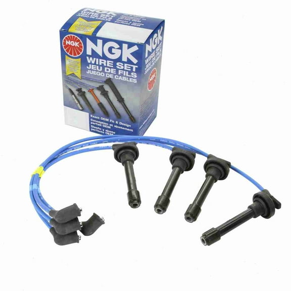 NGK Spark Plug Wire Set compatible with Acura Integra 1.8L L4 1994-2001