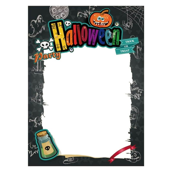Photo Frame Prop Creative Photo Booth Prop Photo Frame Cutout for Halloween