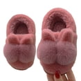 thumbnail image 2 of Zecgelong Toddler Kids Baby Warm Shoes Boys Girls Soft Soled Slippers Winter Warm Slippers for Girls Size 2-3 Years, 2 of 5