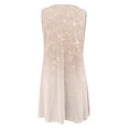 thumbnail image 5 of Besolor Robe à Paillettes pour Femmes 2024 Tendance à Encolure Goutte d'Eau Robe d'Été Scintillante Ligne A Fluide Plage Fête Mini Robes d'Été, 5 of 5