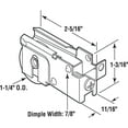 thumbnail image 2 of Prime-Line 1-1/4 in. Steel Ball Bearing,  Sliding Door Roller Assembly, Northrup, Single Pack, 2 of 7