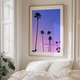 thumbnail image 6 of Palm Trees Sunset - Palm Springs California Photography Palm Tree Sunset Tropical Pastel Minimalist Nature Scenic Unframed Wall Art Print 20 x 24 inches, 6 of 13