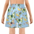 thumbnail image 5 of joogoo Butterfly Floral Boys Swim Trunks Beach Swimsuit Shorts Boxer 5-6T, 5 of 8