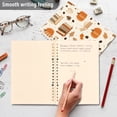 thumbnail image 4 of FORMRS 1-Subject Spiral Notebook 8" x 5" College Ruled 60 Refillable Sheet A5 Hard Cover, 2 Pack, Orange Fall Pumpkin, 4 of 7