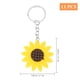 thumbnail image 2 of 12pcs Sunflower llaveros estudiante encantador llavero anillos simple casa clave clave, 2 of 6