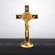 thumbnail image 5 of 2 Piezas Crucifijo Jesucristo Cruz Estatuilla Para La Decoración De Del, 5 of 7
