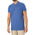 thumbnail image 2 of Tommy Jeans Slim Placket Polo Shirt, Blue, 2 of 5