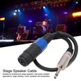 thumbnail image 4 of Cable de Conexión de Amplificador, Pvc y Hurbra de Metal A 1/4 de Pulgada de Cable de Altavoces Masculino Confiable Para Altavoces de Interior para subwofers, 4 of 7