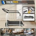 Treadmills for Seniors Recovery Fitness Exercise Machine LCD Blue