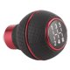 thumbnail image 3 of Shift knob shift gear head handle shifter 5 Speed Gear Shift Knob Stick Aluminium Alloy and Leather Manual Automobiles AccessoryRed ANGGREK Otros, 3 of 8