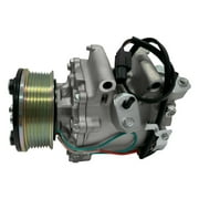 RYC New AC Compressor and A/C Clutch IH555 (Fits Honda Civic 1.8L 2006 2007 2008 2009 2010 2011)