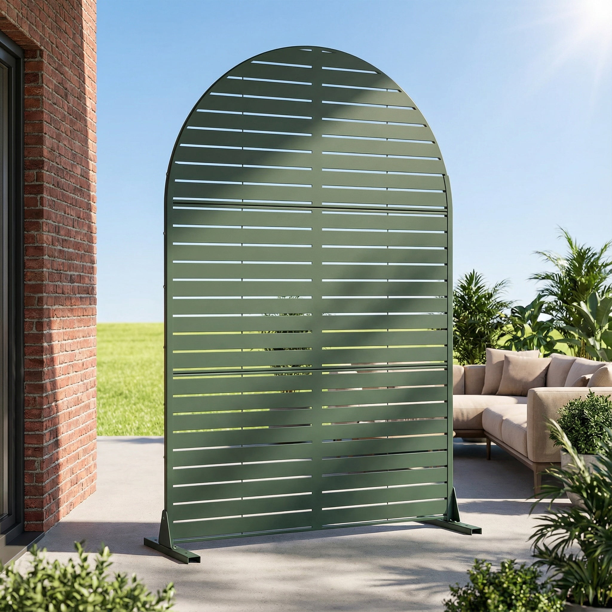 Metal Privacy Screen Fence Panel