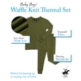 thumbnail image 2 of Beverly Hills Polo Club Toddler Baby Boys Thermal Underwear Waffle Knit Top and Long John Set 6 Piece, 2 of 7