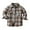 Coffee, variant on APEXFWDT Toddler Baby Boys Kids Long Sleeve Button Down Plaid Shirts Fall Winter Flannel Shacket Jackets Tartan Tops
