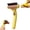 Yellow, variant on Pro Pet Grooming Tool for Dogs, Pet Deshedding Brush with Metal Comb for Detangling, Removing Hair Knots & Loose Fur, Long Hair Grooming Supplies,white