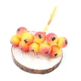 thumbnail image 4 of Gwong Decoración hogareña 10 unids / ramo llamativo atrapado berry artificial práctico plástico vívido antideurable arándano falso baya fruta para el hogar Gwong 21073222, 4 of 6