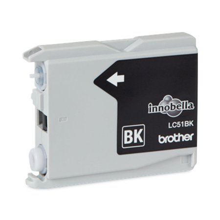 UPC: 0012502615613 | Brother LC51BK 500 Page-Yield LC51BK Innobella Ink – Black