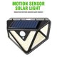 thumbnail image 1 of Luz De Emergencia Luz De Emergencia Lámpara Luz de pared con sensor de movimiento PIR solar para exteriores de seguridad de 3 modos (166 LED), 1 of 6