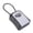 Grey, variant on NFTIGB Key Box Water Resistant Wall Mount Safe 4 Digit Combination Key Lockbox for Door Handle Metal Fence Black 3.4 inches / 8.6 cm Inner Space Secure Outdoor Indoor Storage Solution For Spare Keys