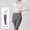 Beige + Gray, variant on 2 Piece Yoga Outfit for Women – Mesh Long Sleeve Sports Top with Built-in Bra & High-Waist Tight Yoga Pants,Gym, Running, Activewear Set,Beige + Black XXL