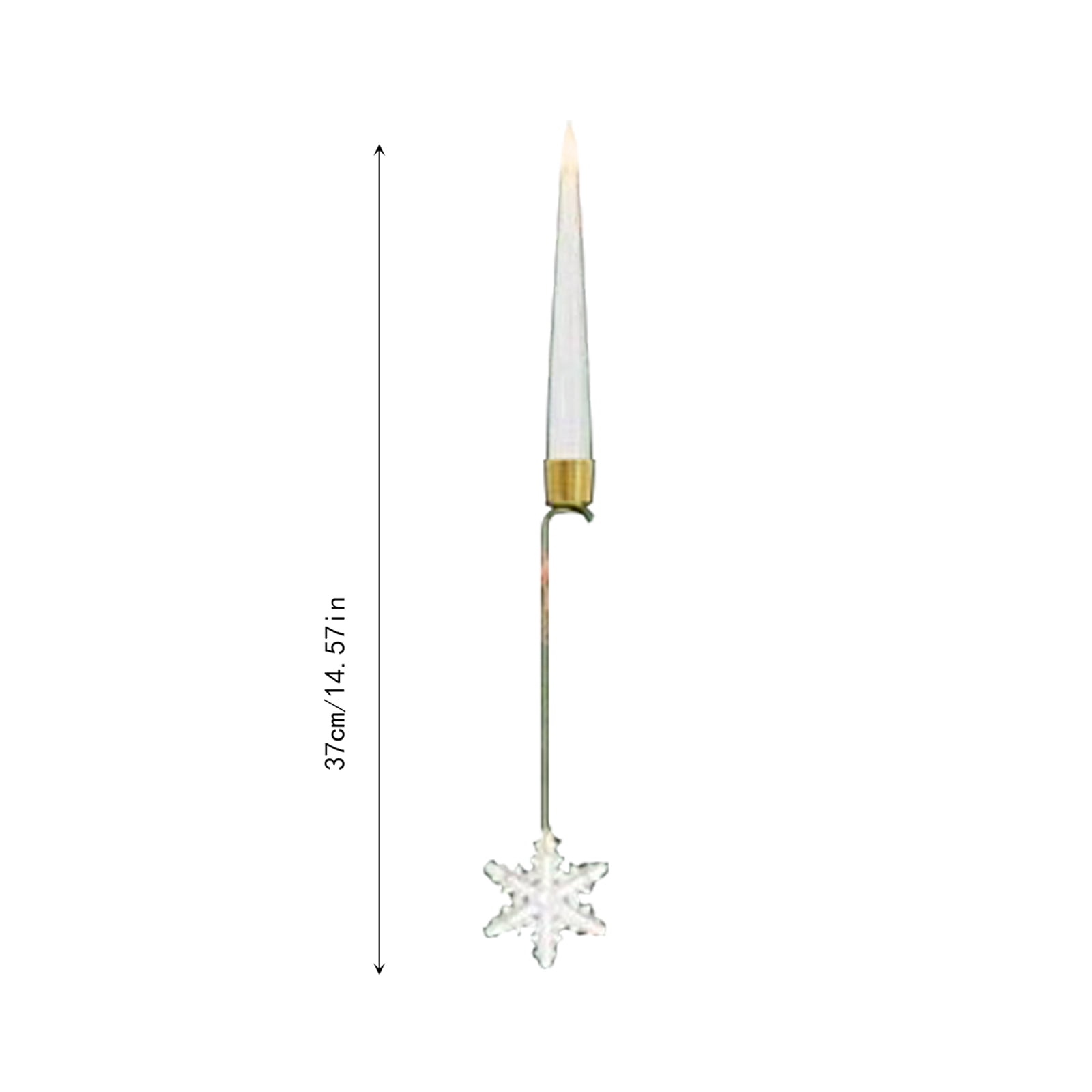 Christmas Tree Candles, 12 Pack Flameless Taper Candles For Christmas Tree Decorations, Fake LED Candles With Wand Remote Control And Crystal Decorative Hook