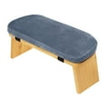 thumbnail image 2 of Meditation Bench Folding Kneeling Stool with Soft Cushion Wooden Prayer Stool for Yoga Meditation Seiza Practice, 2 of 9