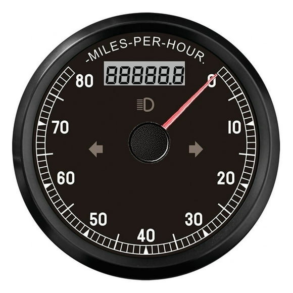 HD 85mm GPS Speedometer 150kmh 80kmh Speed Gauge Digital Odometer ATV UTV Motorcycle Marine Boat Meter Waterproof Speedometer ,High Precision